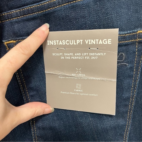 DL1961 Mara Ankle Mid Rise Instasculpt Ankle Jeans Size 32 - Picture 5 of 14